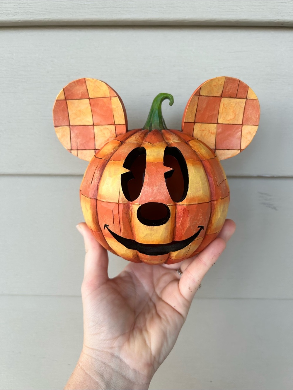 Jim Shore Disney Traditions Mickey Pumpkin 4011044 Halloween with Box